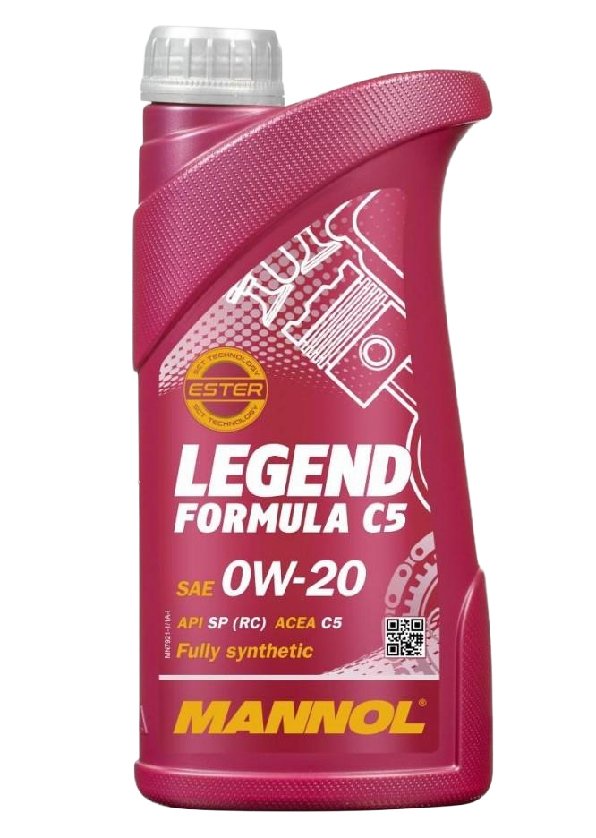 Моторное масло Mannol Legend Formula C5 0W20, 1л